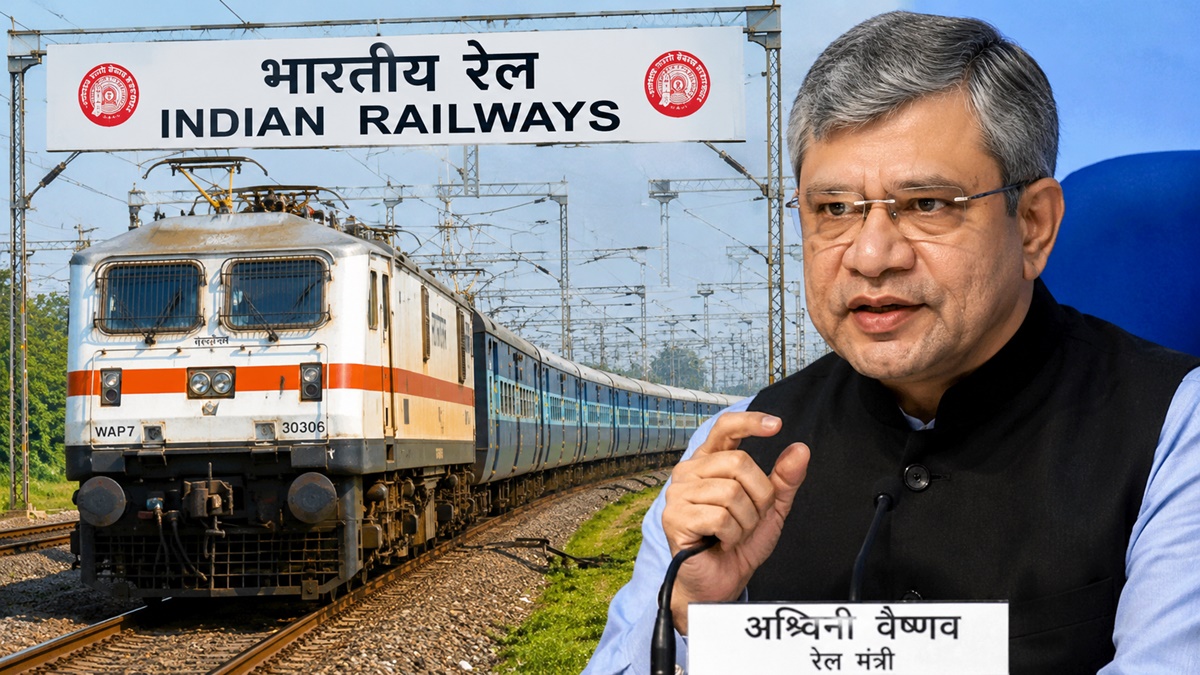 भारत दुनिया का सबसे बड़ा विद्युतीकृत रेलवे नेटवर्क वाला देश बना, 99.6% ब्रॉड गेज रेल नेटवर्क हुआ विद्युतीकृत: अश्विनी वैष्णव