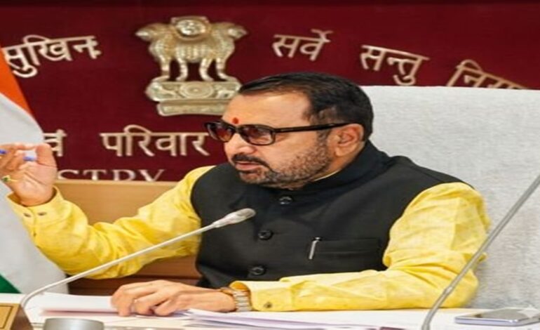 दिल्ली के हरित अभियान को नई दिशा देने की पहल, औषधीय पौधों के रोपण पर केंद्रीय मंत्री प्रताप राव का विशेष जोर
