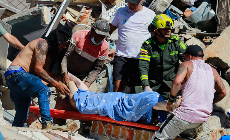Colombia Earthquake: बढ़ता जा रहा मौत का आंकड़ा, अब तक 265 ने गंवाई जान, 496 अब भी लापता