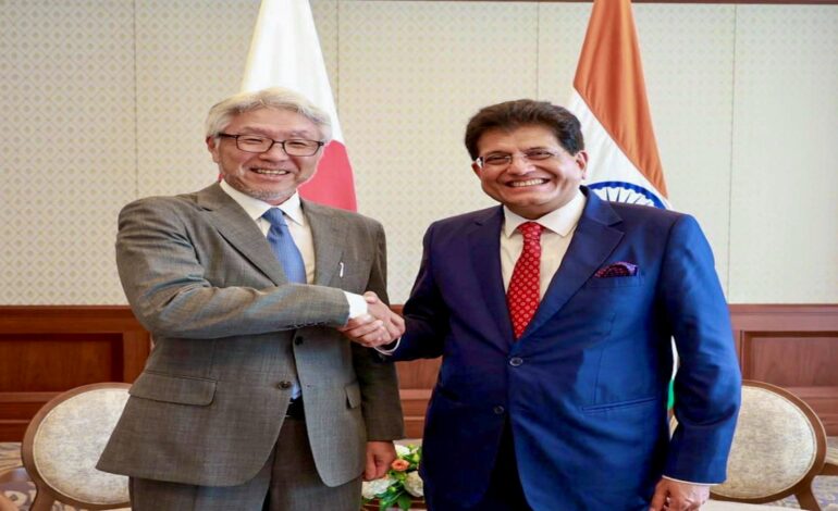 पीयूष गोयल ने जापानी संस्थानों से भारत में दीर्घकालिक निवेश बढ़ाने का किया आह्वान