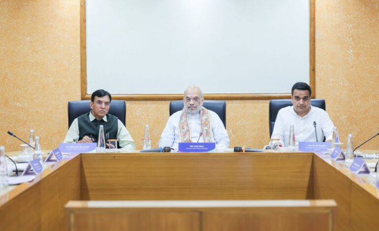 अमित शाह ने अहमदाबाद में 2030 कॉमनवेल्थ गेम्स और 2036 ओलंपिक की तैयारियों की समीक्षा की