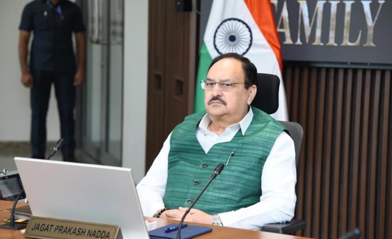 केंद्रीय स्वास्थ्य मंत्री जेपी नड्डा का पूर्वोत्तर दौरा, बाढ़ प्रभावित क्षेत्रों में स्वास्थ्य सेवाओं की करेंगे समीक्षा