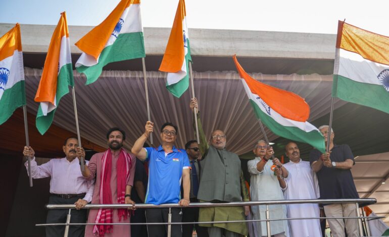‘हर घर तिरंगा’ बाइक रैली: ‘वंदे मातरम्’ ने देशभक्ति की भावना जगाई: उपराष्ट्रपति