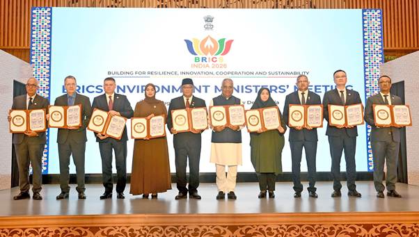 12वीं ब्रिक्स पर्यावरण मंत्रियों की बैठक में साझा हुआ चार पर्यावरणीय ज्ञान संग्रह