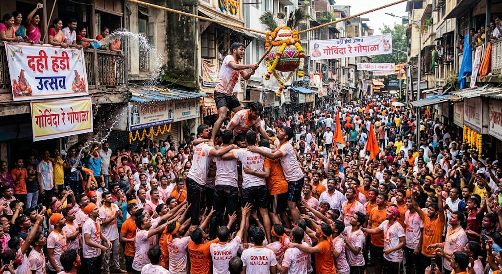 जन्माष्टमी के अगले दिन दही हांडी क्यों फोड़ी जाती है ? जानिए इस परंपरा के पीछे की कहानी